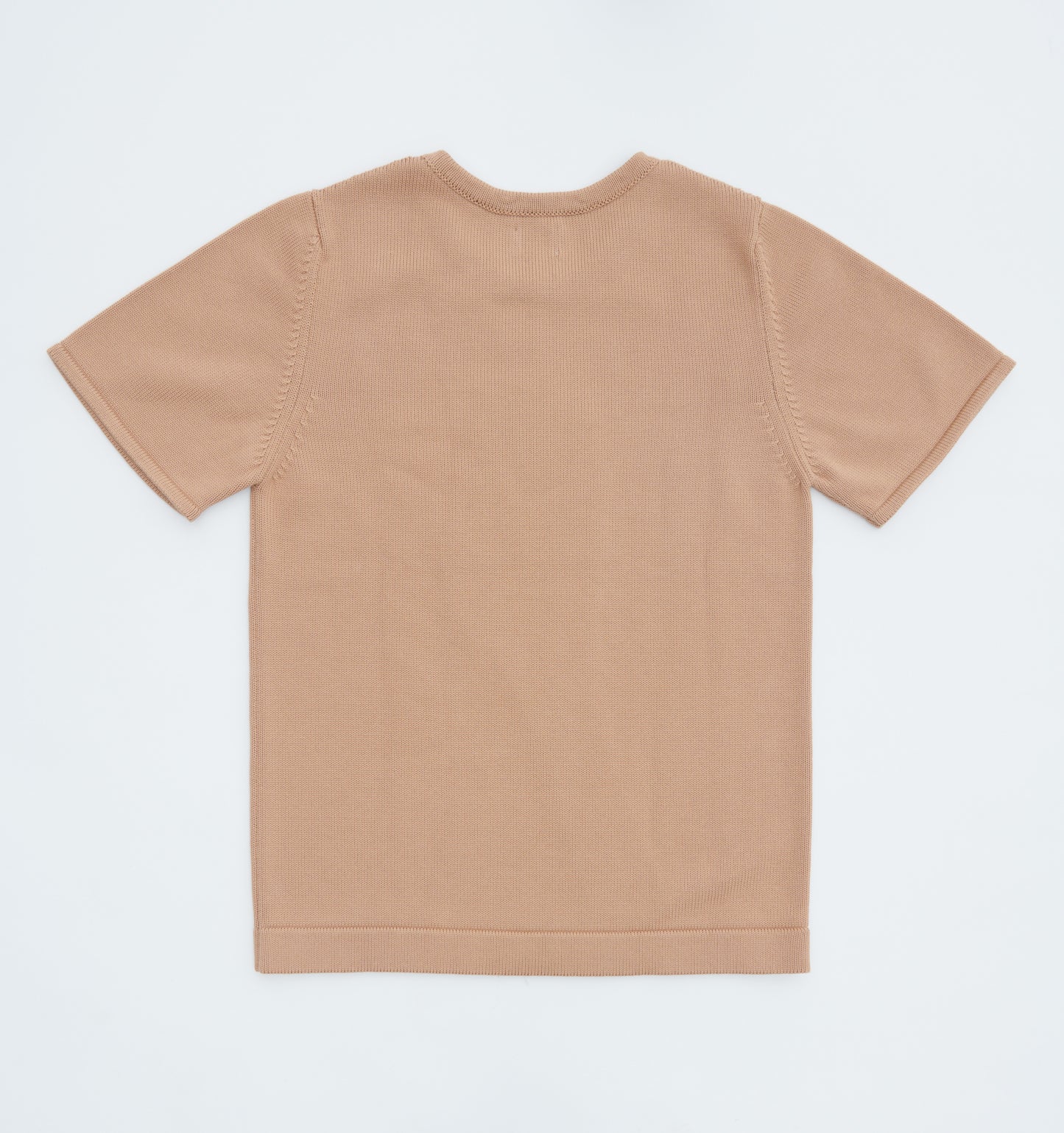 INTARSIA KNIT T-SHIRT
