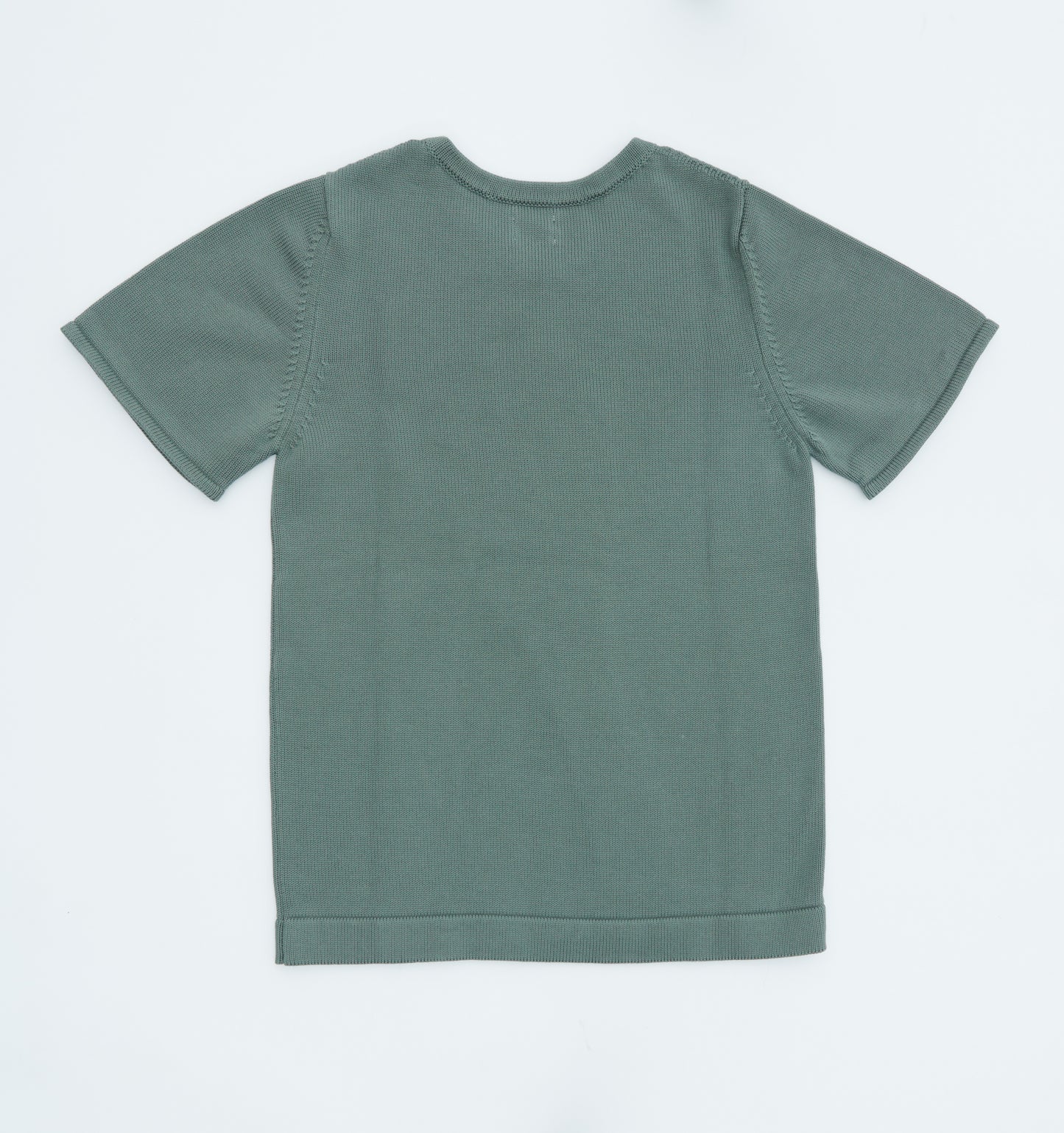 INTARSIA KNIT T-SHIRT