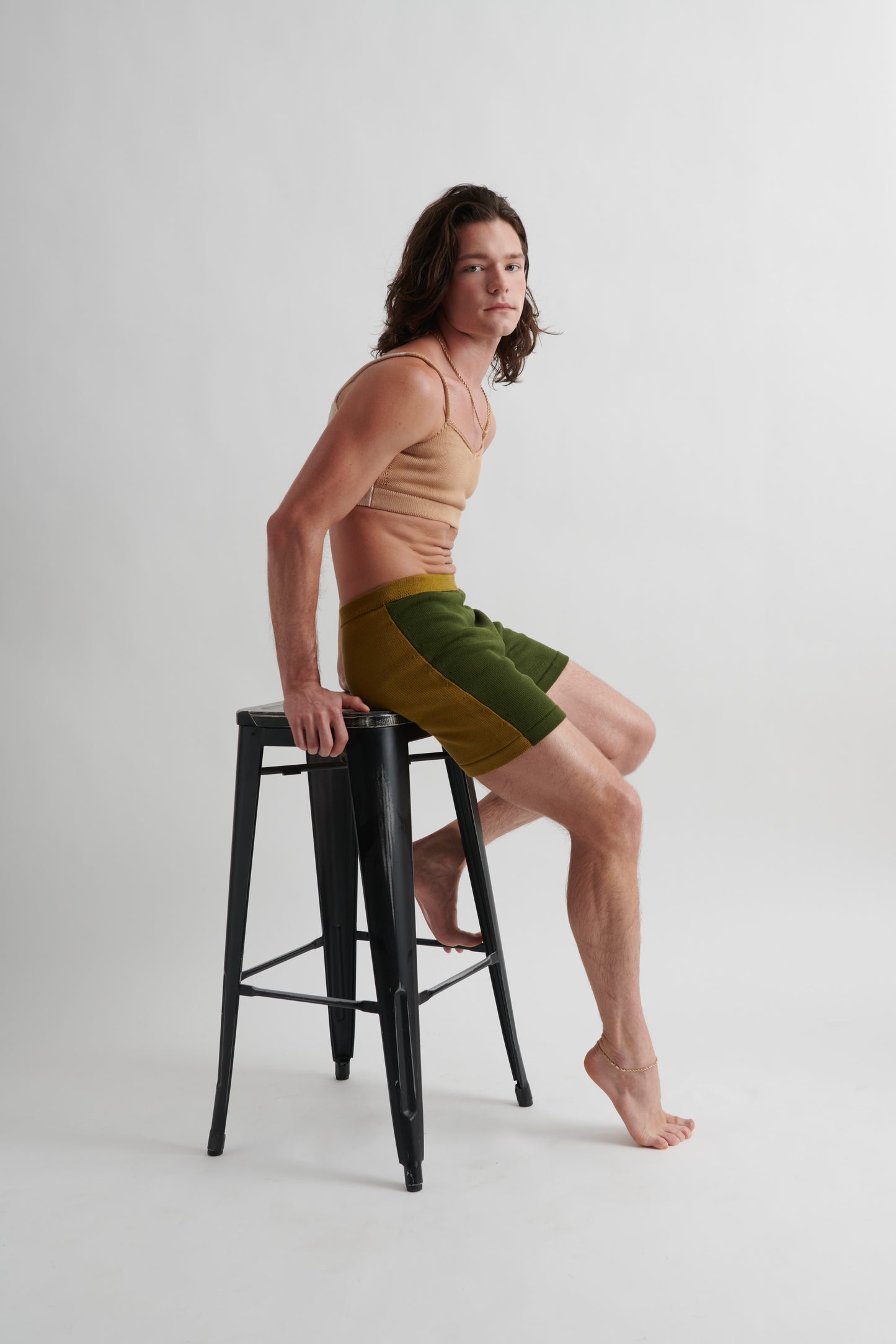 COLORBLOCK BIKE SHORT