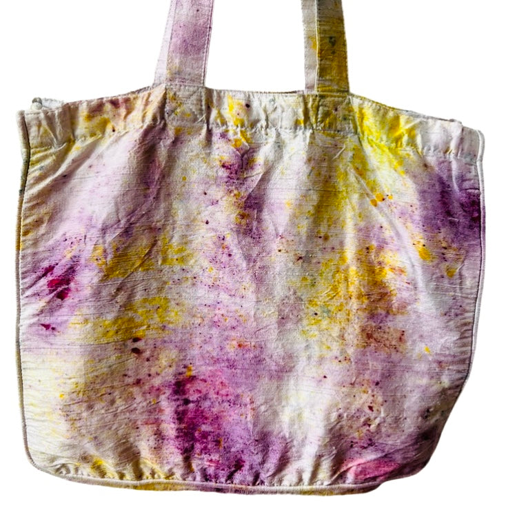 Tote Bag botanically dyed